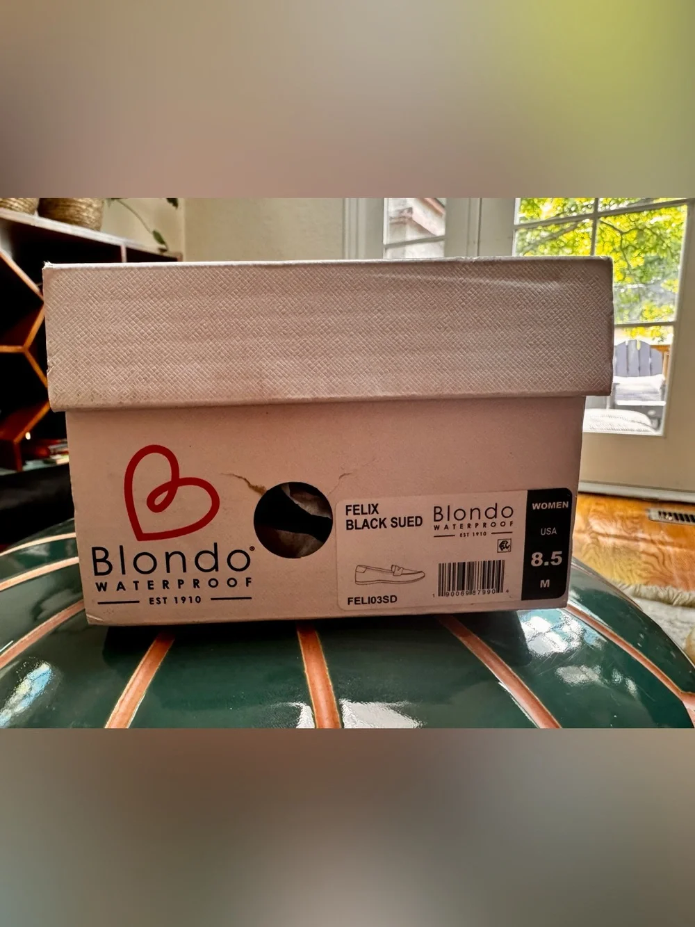 Biondo Waterproof Black Suede Loafers for Women